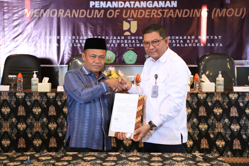 UMPR Tandatangani MoU Bersama PUPR BWS Kalimantan II Sekaligus PKS Dengan UPR.